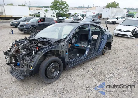 2020 Honda Civic Ex-L from USA, damaged, VIN 19XFC1F71LE206984